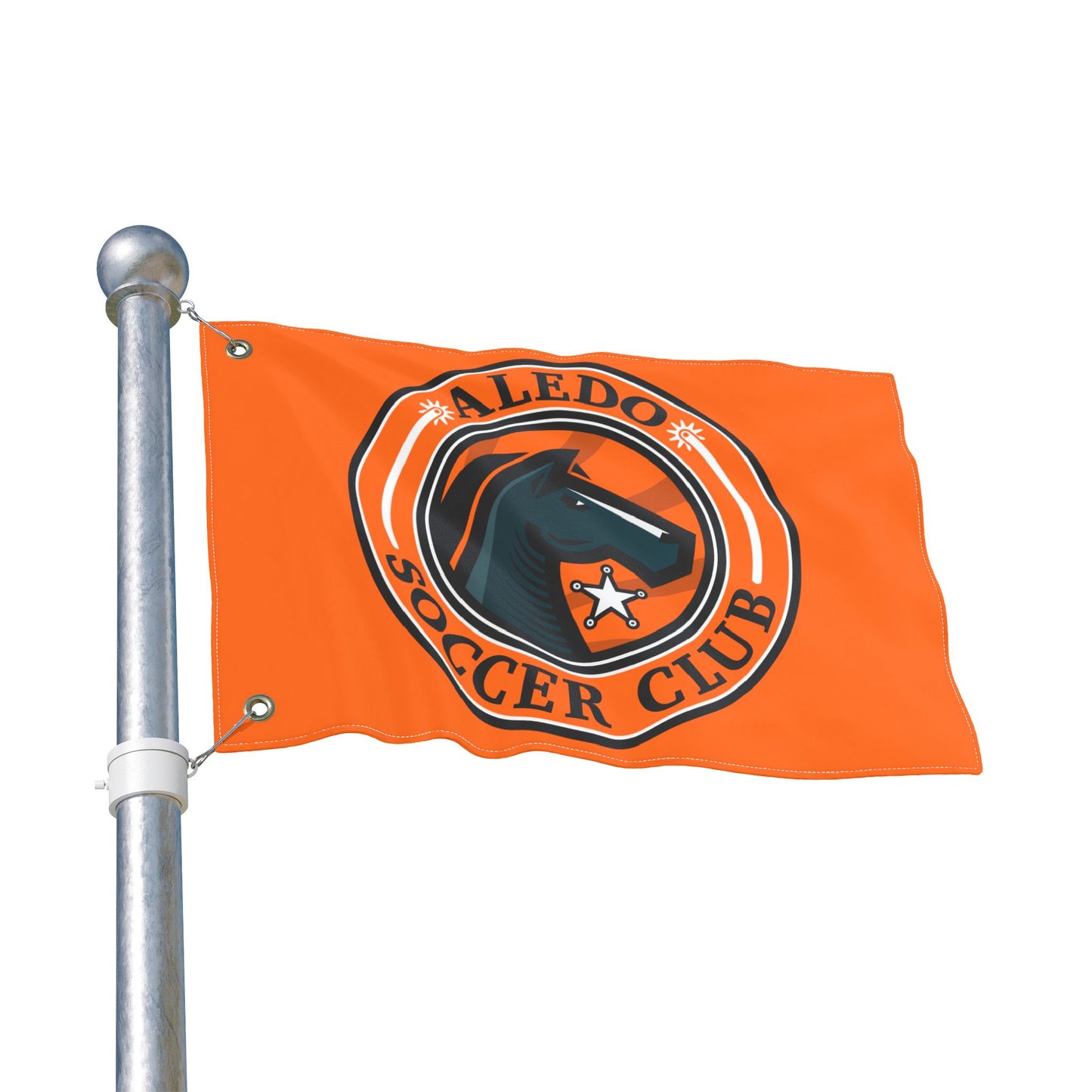 Aledo Soccer Club Double-Sided Flag