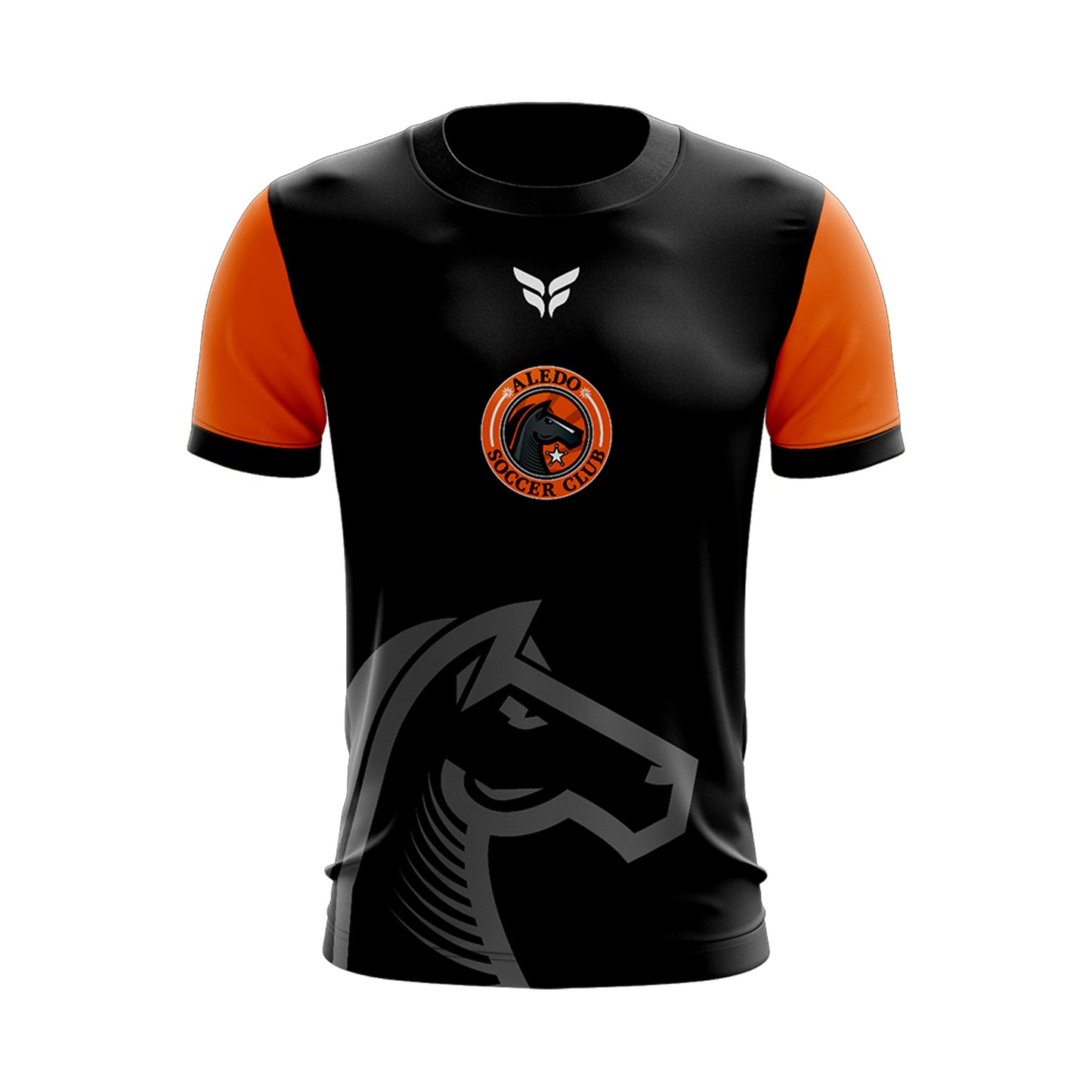Aledo Soccer Club 2025/2026 Training Jersey Black Horse